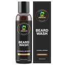 XIKEZAN Beard Wash Shampoo w / Natural Biotin Argan & Jojoba Olajok Mélyen tisztít Smooths Soften & Conserens, Karácsonyi Stocking Apa Day ajándékok a férfiak neki apa barátja férj
