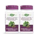 A természet útja Oregano olaj 75- 85% Carvacrol egy kapszula, Vegetáriánus, 60 Vegetáriánus kapszula, csomag 2