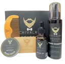 Beard Growth Kit - Beard Growth Oil - Beard Shampoo - Sandalwood Comb - Boar Brush, Beard Balm - Natural - Moisturizing - Groom- Defrizzing