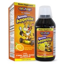 GirafKids Appetite Booster Szirup gyerekeknek 4 +, 8 Fl Oz - Vitamins gyerekeknek, Orange Flavor - Promotes Egészséges Appetite & Energy