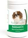 Egészséges Breeds Japán Chin Salmon Oil Puha Chews 90 gróf