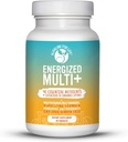 Energized Multi - Potent Multivitamin mit 40 Bioverfügbaren Nährstoffen B Komplexe Vitamine, Vitamin D, Vitamin C, Vitamin K, Zink, Quercetin, Calcium, Magnesium in Alkalisierungsformen - 180 Tabs