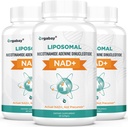 Orgabay Liposomal NAD + Kiegészítés 500 mg, magas abszorpció, emelés NAD + TMG 250 mg, Aktuális NAD Plus hatékonyabb, mint a nikotinamid Ribozid, Support Cellular Energy, Egészséges Aging 124; 180 Softgels