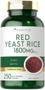 Carlyle Red Yeast Rizs Supplement A124; 1800 mg