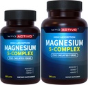 60ct + 120ct - MyoActivo 5- in- 1 Magnézium Komplex - Magas abszorpció - kelált magnézium