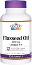 ikj Flaxseed Oil Omega 3- 6- 9 Diétás kiegészítés Softgels 1000mg 120 rg