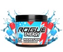 Rogue Energy Energy Drink Powder for Long Gaming Hours - Energy Powder for Mental Focus - Sugar and Gluten Free - Gaming Supplement with koffein and Vitamins - Made in USA (Rocket Pop - 30 Servings)