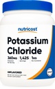 Nutricost Kálium-klorid por 1kg - glutén mentes, nem-GMO
