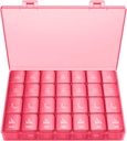 XL Pill Organizer 4 alkalommal egy nap, BUG HULL Extra nagy heti Pill Box eset, 7 nap Vitamin Tartály Napi Pill Holder Cod-máj olaj, Vitaminok, kiegészítők