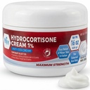 MED Pride 1% Hydrocortisone Cream Bulk 16 Oz Maximum Strength Itch Relief for Ekzema, Dermatitis, Rash, Mosquito Bites