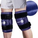 XXL Ice Pack Wrap Around Entire Knee műtét után, újrahasználható Gel Large Ice Pack térd sérülések, fájdalom enyhítése, duzzanat, térdműtét, sport sérülések, 2 Pack Blue