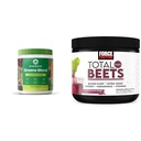 Bámulatos fűszernövények Blend Superfood: Super Greens Powder Smoothie Mix boost energia és erő tényező Total Beets Drink Mix Superfood Powder nitrátokkal, hogy támogassa a körforgást, Blood Flow