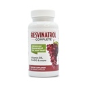 kapszula, 60 Count- Resveratrol kiegészítés támogatja az egészséges öregedés, a szív egészsége, és immunfunkció Quercetin, Grape Seed kivonat, D3- vitamin és CoQ10