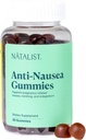 NATALIST Anti-Nausea Gummis Morgen Krankheit Relief für schwangere Frauen - Chewy Organic Ginger & Vitamin B6 Supplement Hilft Calm Pregnancy Nausea Upset Stomach & Indigestion - 90 Vegan Tropfen