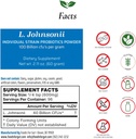 Foods for Gut Lactobacillus Johnsonii Probiotic Powder 100 Billion cfu 's draft 124; No Adalékanyagok 124; Direct from Automotively draft 124; No Third-Party Storage 124; Immun Support 124; L. Johnsonii Ț124; 60 Grams (2.11 Oz)