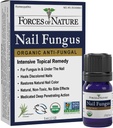 Kräfte der Natur Nagelpilzbehandlung, Organische antifungale Restauratoren Aussehen von Fingernägeln und Fingernägeln, Homöopathische Medizin für gecrackte, trockene, beschädigte und verfärbte Nägel, 0.17 FL OZ
