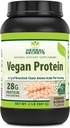 Herbal Secrets Vegan Protein - 124; Cookie & Cream Flavor - 124; 28 Grams Protein - 124; 23 Servings - 124; 6.2 Grams BCAA kiegészítés - 124; Készült USA