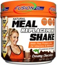 Fusion Pflanze basiert Vegan Meal Ersatzprotein Pulver – Creamy Chocolate Flavor, Best Pure Raw Complete Sports Performance Shake, Gluten-Free, Sugar-Free, 10 Servierungen, von Fusion Diet Systems