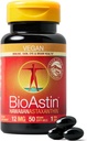 Nutrex Hawaii Vegan BioAstin Hawaii Astaxantin - 12 mg, 50 Softgels - Farm- Direct Premium Antioxidáns Support Eye, Skin, Joint & Immune System Health - Vegan, Non-GMO & Gluten- Free