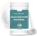 6 oz Niacinamid por, 100% Tiszta Niacin por, Hozzáadás Shakes, Gyümölcsök és sima az optimális egészség