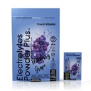 PowderVitamin Electrolytes Powder Plus, Keto, Blueberry Grape, Zéró Cukor, 1000mg Kálium, 120mg Kalcium, 120mg Magnézium, Non-GMO, Nulla kalória, 30 hidratációs csomag