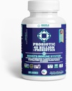 Probiotic 40 Million + Prebiotics MAKTREK ® - 124; Boost Immunfunction & Digestive & Gut Health, BOOSTS Immunrendszer - Supports Alternative Constipatio, Hasmenés, Gas & Bloating - nőknek és férfiaknak