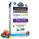 Garden of Life Kids probiotics, Dr. Formulált probiotikumok Organic Kids + C-vitamin & D, Berry Cherry, Gluten Dairy & Soy Free Immune & Digestive Health Supplement, 30 Sajtok