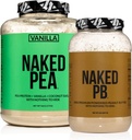 NAKED Dairy Free Protein Bundle: 5LB Vanilla Pea és 2LB PB
