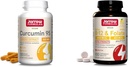 Jarrow Formulas Curcumin 95 500 mg - 120 adag (Veggie Caps) és extra erő metil B- 12 1000 µg & metil folát 400 mcg + P- 5- P