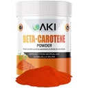 AKI Beta Carotene 10% Powder (1.5oz / 42.52g) Magas koncentrációjú aroma Fount A-vitamin, május segít, hogy támogassa a szervezet funkciók, bőr, immunrendszer és szem - GMO Free & Vegan Friendly