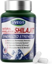 Himaláján Shilajit kapszula egyensúly hormonok, Fokozott immunitás, Fokozza a vitalitás és memória, High- Potency kiegészítés különböző összetevők, Non-GMO Natural & Organic - 60 Counts