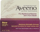 Aveeno 1% Hidrokortizon Anti- Itch Cream, 1 Oz (3-as csomag)
