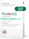 Promensil Menopauza Dupla Erő - Menopauza kiegészítők a nők, Vörös Clover Isoflavones, Segít támogatni a forró villanások, éjszakai izzadás, nyugtalanság - 30 gróf