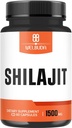 kivonat: 1 Shilajit kiegészítés 1500mg - Supports for Immune System, Energy Production, Brain Health & General Well- Being - 60 kapszula