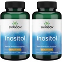 Swanson Inositol 650 milligramm 100 kapszula (2 csomag)
