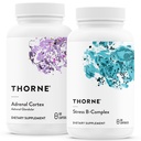 THORNE - Adrenal Support Bundle - Adrenal Cortex and Stress B- Complex - Stress & Immune Management - 60 Servings