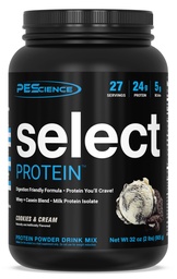 Pescience Select fehérje por, Whey és Casein Blend, tiszta fehérje por a nők és férfiak, alacsony kalóriatartalmú, alacsony szénhidrát, Keto Friendly, glutén mentes - sütik és krém - 27 szerváció