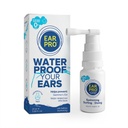 EarPro Natural Swimmer Ear Spray gyerekeknek és felnőtteknek (20ml) - Block Water Before Úszás, Szörfözés vagy Búvárkodás - Cserélje a füldugókat - Safe & Easy Protection Against Traped Water - 1 Pack, akár 200 Spray