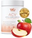 TRU kiegészítők ACV, alma almabor, szerves ACV az anya, javítja az emésztést és a bőr egészségét, 45 Servings, 1000mg
