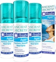 ANCIENT SECRETS Saline Nasal Spray - Breath Again Hypertonic Seawater Nasal Spray, Allergia & Sinus Relief, Nasal Congestion Moisturizer, 3.38 Fl Oz (3-as csomag)