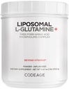 Codeage Liposomal L- Glutamin Powder - High- Potency L- Glutamin 5000 mg per Serving - 3- hónap ellátás - Liposomal Delivery, Free-Form Amino Amino Acid, Flavored Glutamin - Non- GMO Gluten- Free - 16.67 oz
