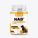Kilab NAD + Precistor Supplement for Dogs - Támogatja az egészséges öregedés és csontváz izom támogatás és helyreállítás - agy, szív, és celluláris energia támogatás - Nikotinamid Riboside Chloride - 60 kapszula
