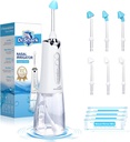DR.SHARK Cordless Nasal öntözési rendszer, elektromos háló pot Sinus, Orr tisztító, Sinus tisztító gép, 5 Modes Nasal öblítőgép