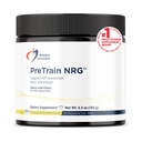 Designs for Health PreTrain Drink Mix - Pre- Edzés por kreatin + Green Coffee - Supports Focus, Power + Mental Energy in Athletes - None- GMO, Cherry Lime Flavor (20 Servings / 180g)