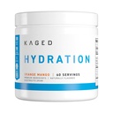 Kaged Hydration Electrolytes Promote 124; Orange Mango - 124; Hydra- Charge Sports Drink Mix - 124; Pre, Post, Intra Workout - 124; Low Carb, Vegan, Gluten Free - 124; Supplements for Men & Women - 124; 60 Servings
