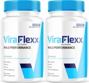 (2 Pack) ViraFlexx Pro Capsules for Men, Original ViraFlexx Pro Male Support Pills All Natural Support General Health, ViraFlex Premium Advanced Formula, Vira Flexx Vélemények, 120 kapszula 2 hónapra