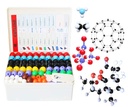 LINKTOR Chemistry Molecular Model Kit (444 Pieces), Diák- vagy Tanárkészlet a szerves és inorganikus kémia tanulás, Motivate Enthussiasma for Learning and Raising Space Imagination, A Fullerene Set