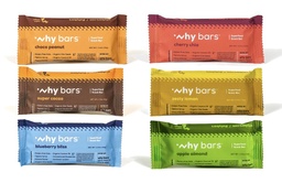 Miért Bárok, Protein Bárok, Variety Pack, 2.04 Ounce Bars (12 fehérjét tartalmazó csomag) - Protein Bár Superfood, Gluten Free, Nem GMO, Organic, Vegan, Egyszerű Összetevők