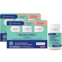 WELMATE - Enomyprazol Magnézium 20 mg - Heartburn Medicine - Acid Reducer - Halasztott kiadás Heartburn Relief - 24hr Protection - férfiak és nők számára - 84 kapszula - 2 csomag