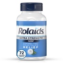 Rolaids Ultra Strength Antacid rágótabletta, Menta, 72-Count